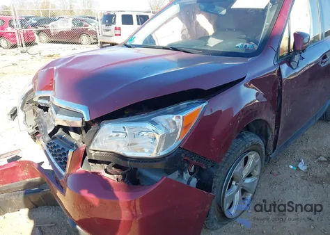 2016 Subaru Forester 2.5I Premium from USA, damaged, VIN JF2SJADC1GH447885